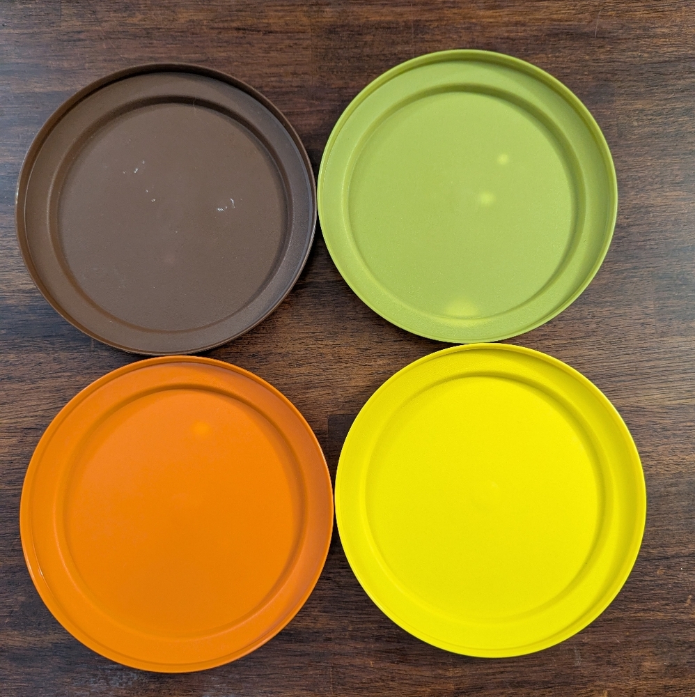 Tupperware Vintage Stackable Multi-Color Food Storage Containers - Picture 7 of 16